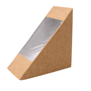 Boîte à sandwich triangle