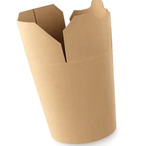 Boîte pour repas chaud prêt à consommer en KRAFT