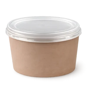 Saladier en KRAFT avec revêtement en polyéthylène